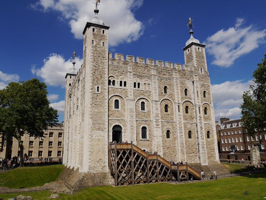 Tower of London, a Norman fortress